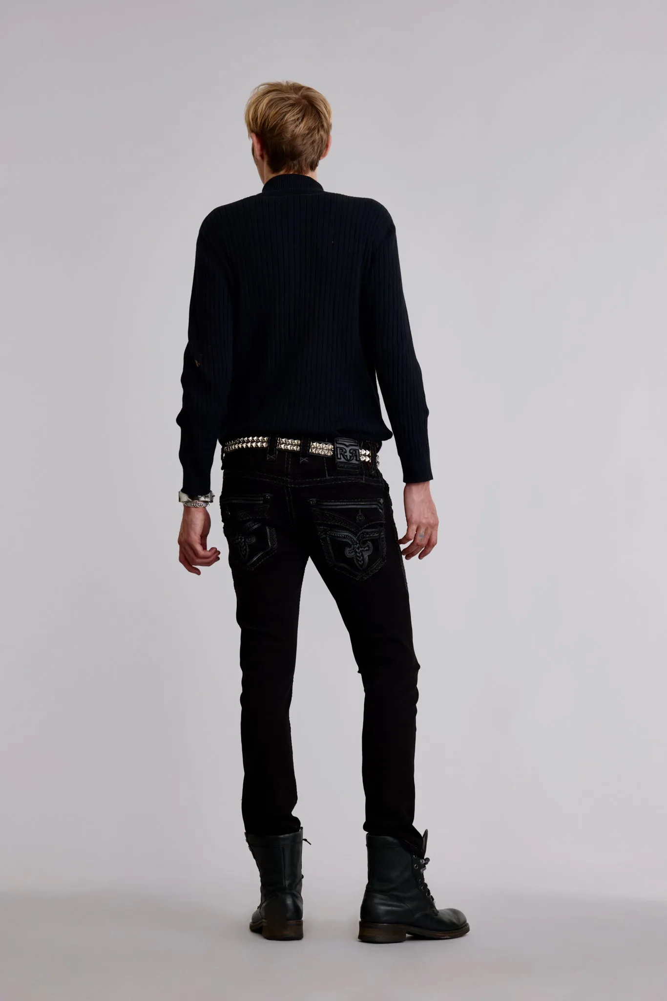 Lunar Rock Alt Straight Jeans sold by Rock Revival product image thumbnail 2
