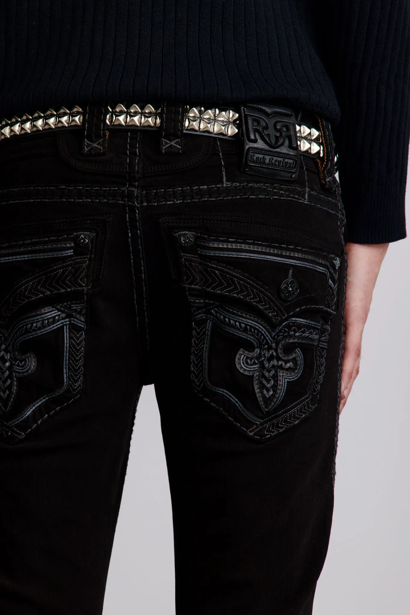 Lunar Rock Alt Straight Jeans sold by Rock Revival product image thumbnail 4