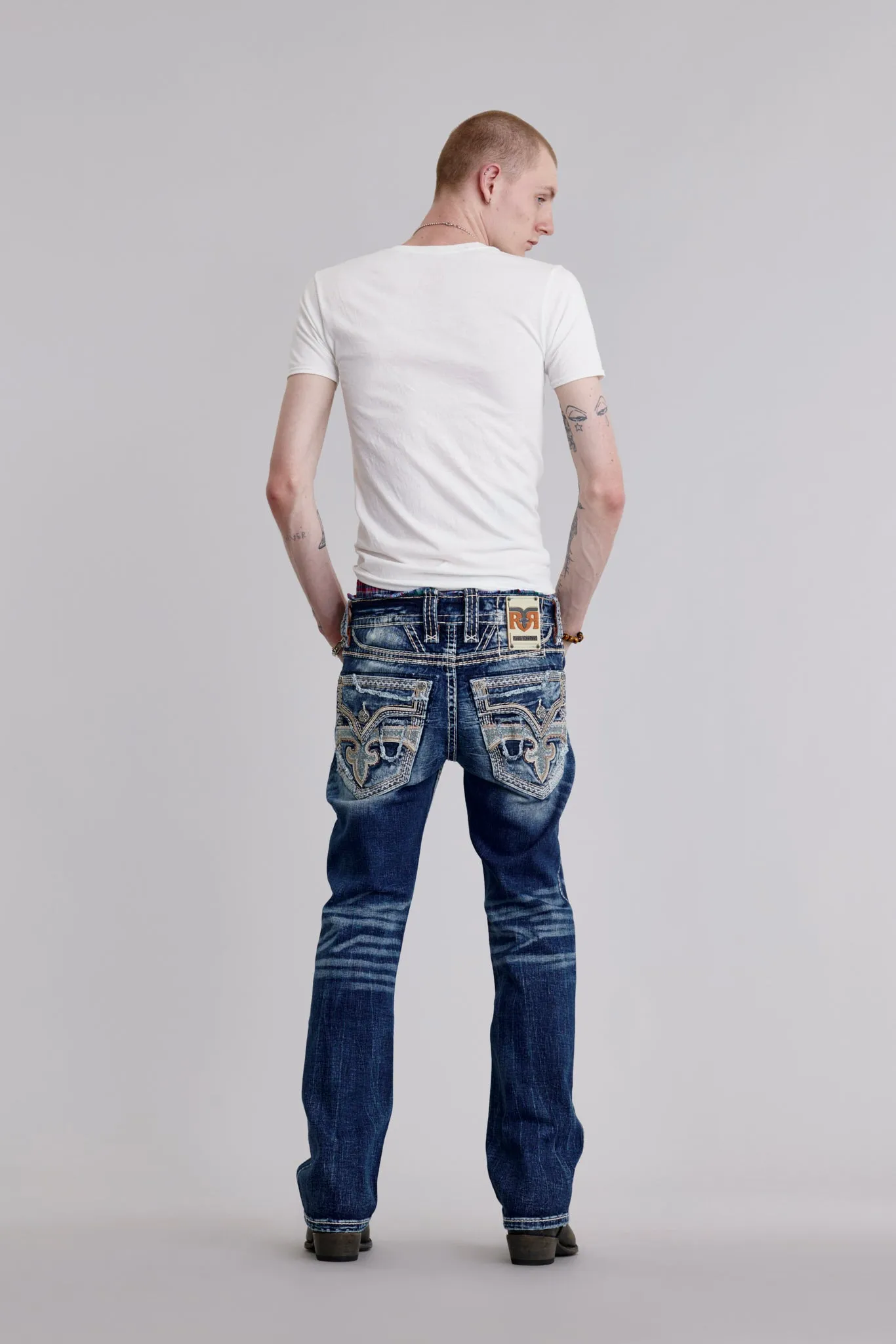 Zaid Bootcut Jeans sold by Rock Revival product image thumbnail 2