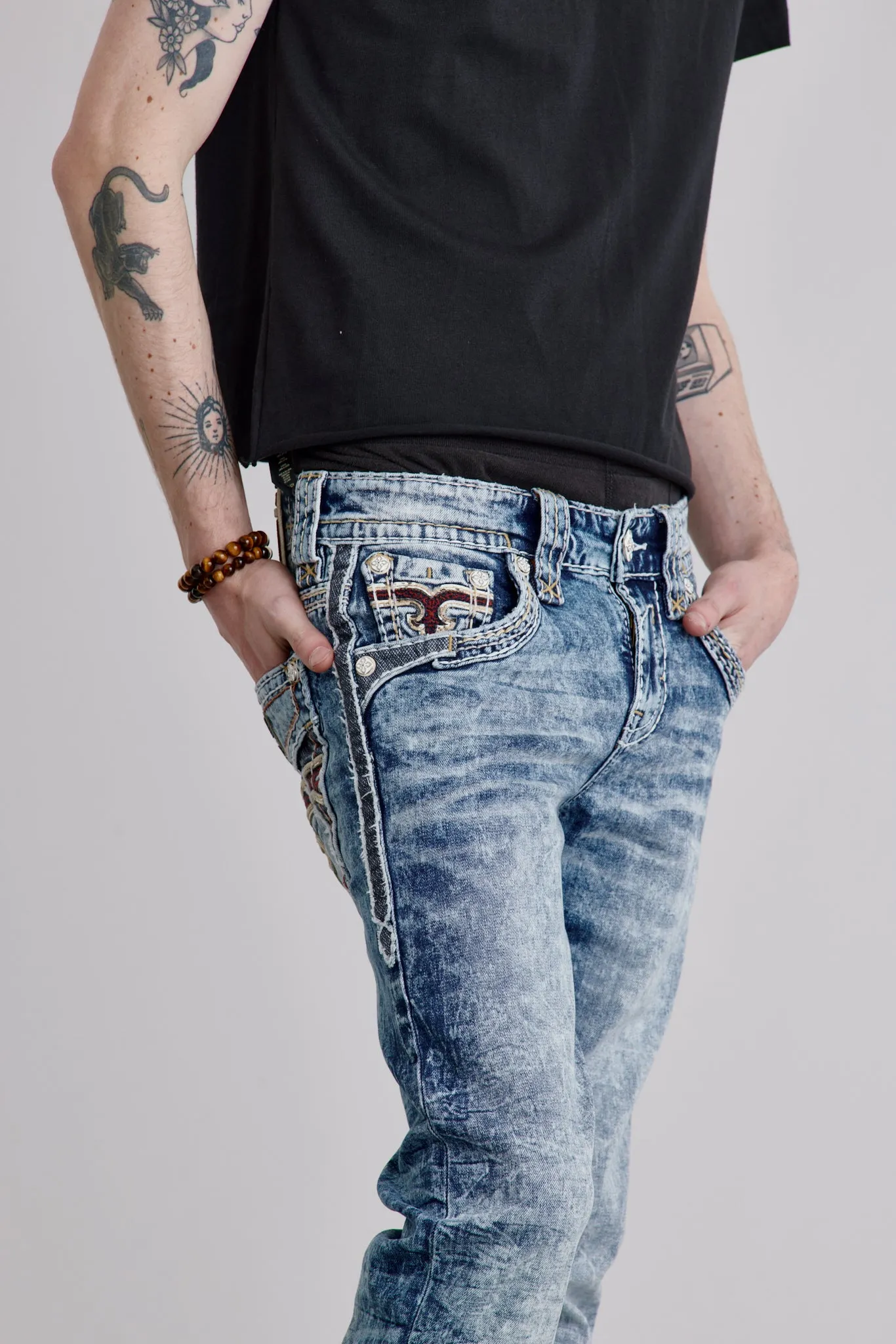 Kenneth Straight Jeans sold by Rock Revival product image thumbnail 4