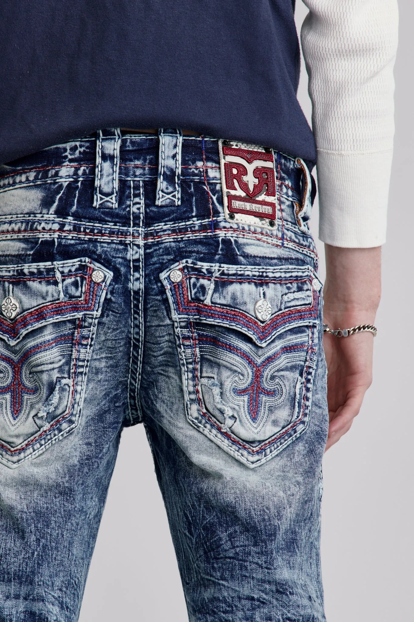 Jonathan Straight Jeans sold by Rock Revival product image thumbnail 3