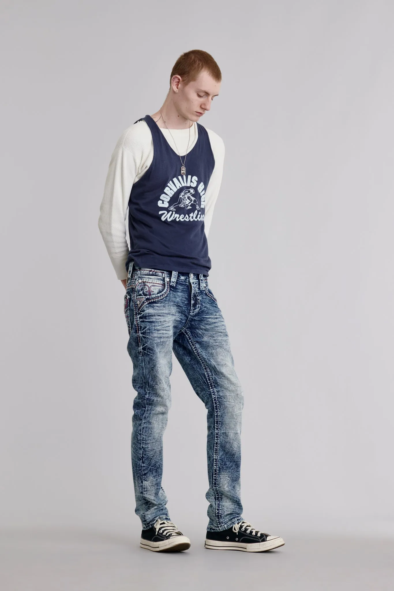 Jonathan Straight Jeans sold by Rock Revival product image thumbnail 5