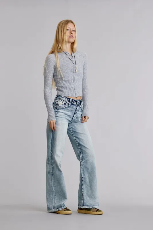 Kari High Rise Wide Leg Jeans sold by Rock Revival
