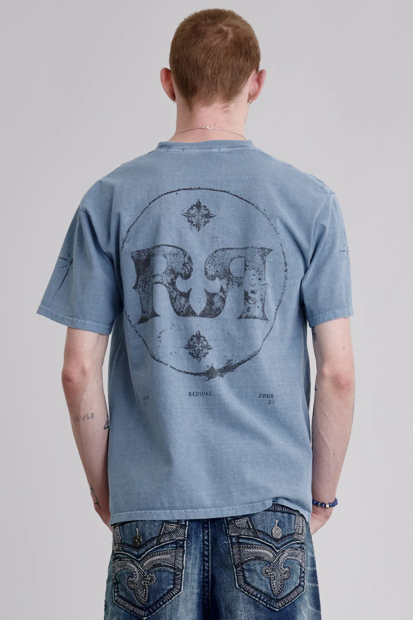 Rock Tee in Blue sold by Rock Revival product image thumbnail 2