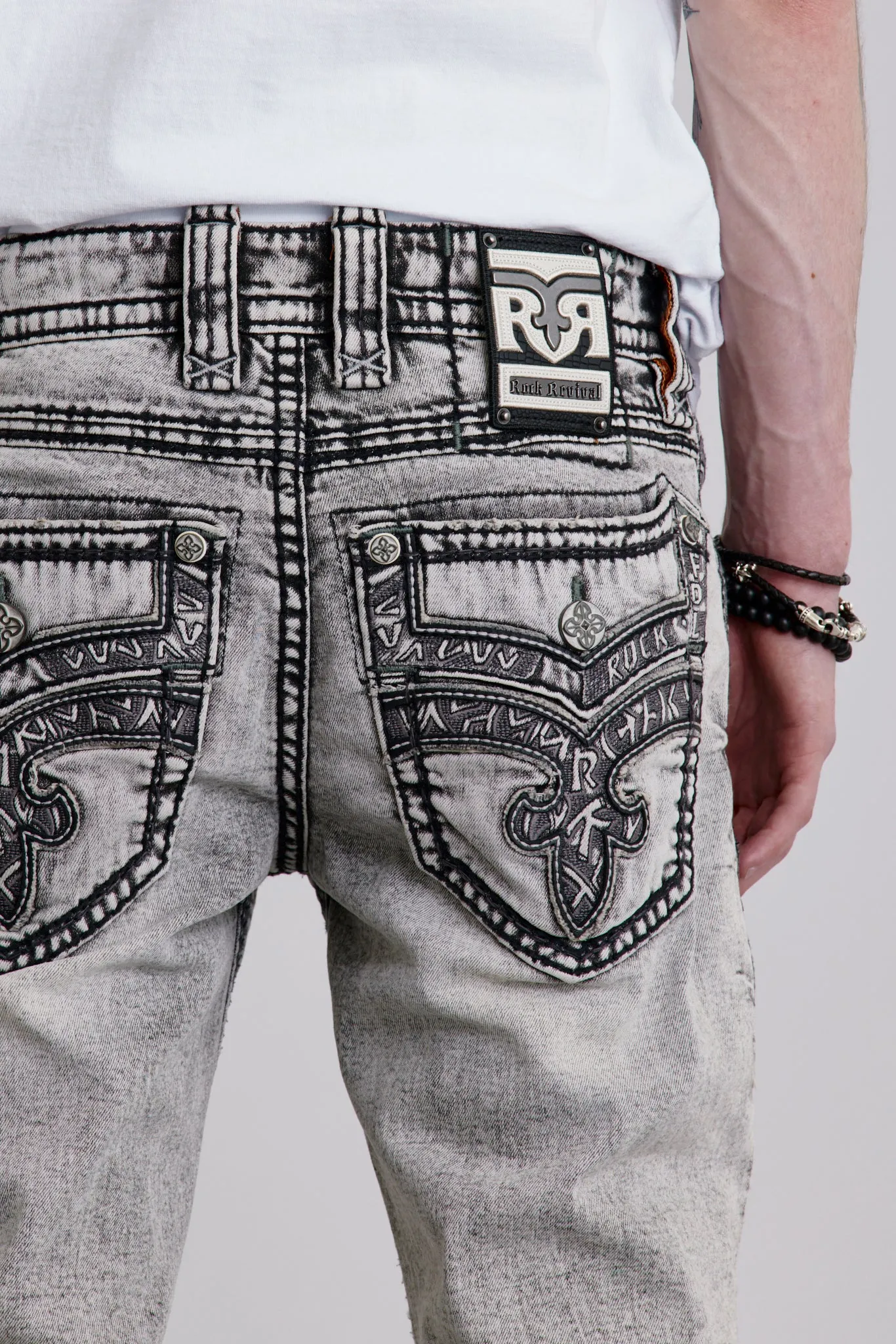 Cladus Alternative Straight Jeans sold by Rock Revival product image thumbnail 2