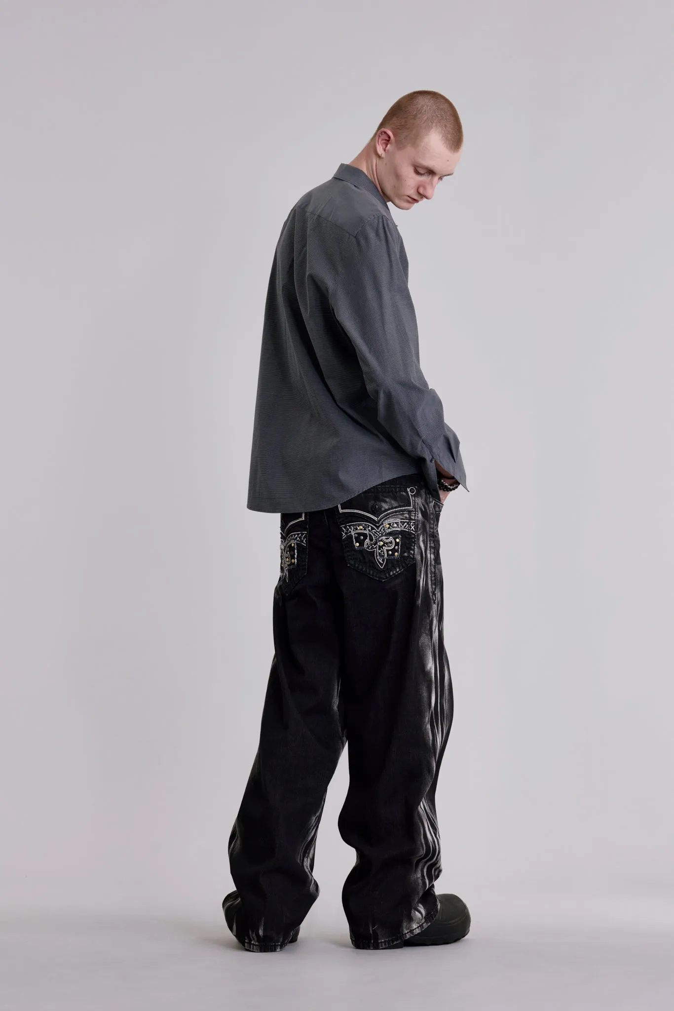 Arther Baggy 3 Jeans in Dusk sold by Rock Revival