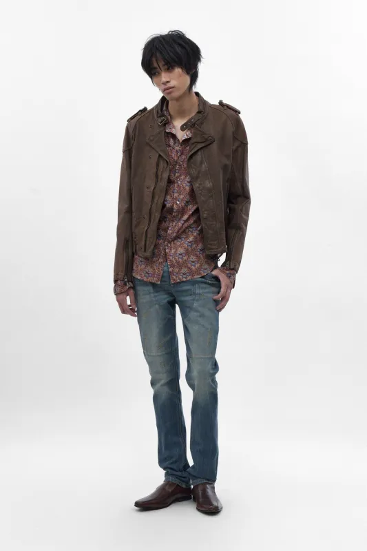 Huey Slim Jeans in Vintage Blue made by Rock Revival