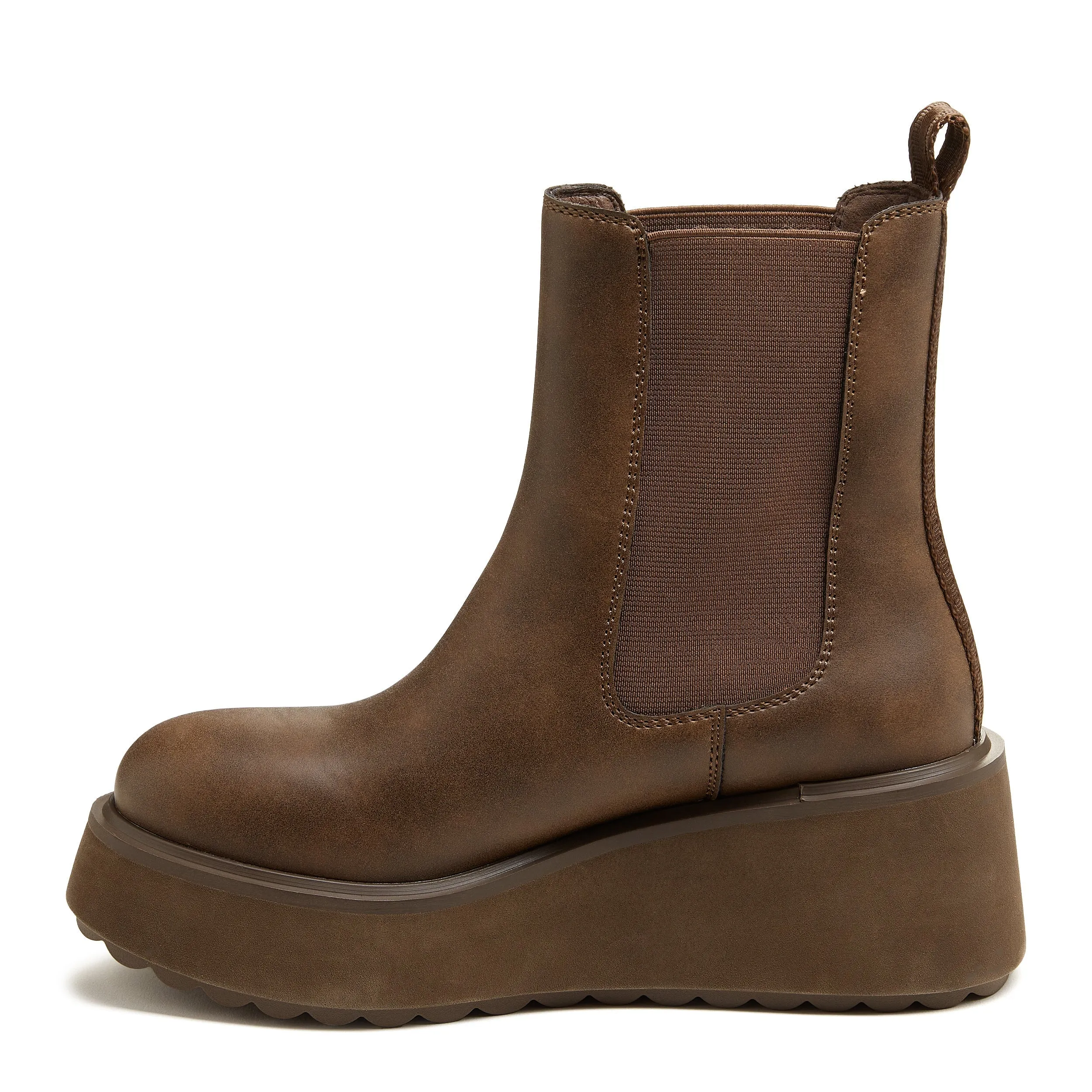 Heyday Brown Platform Chelsea Boot sold by Rocket Dog product image thumbnail 4