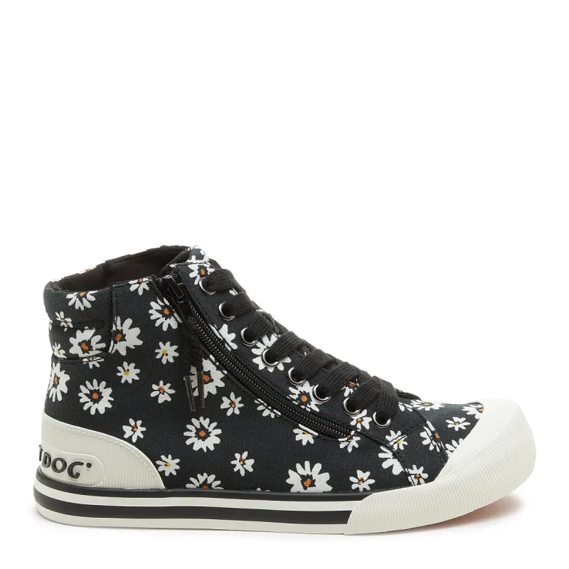 Jazzin Daisy Black High Top Sneaker sold by Rocket Dog
