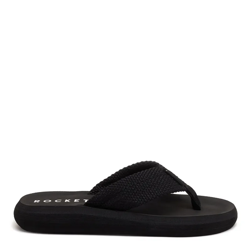 Sunset Black Webbing Flip Flop sold by Rocket Dog