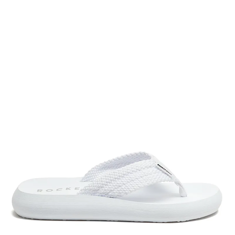 Sunset White Webbing Flip Flop sold by Rocket Dog