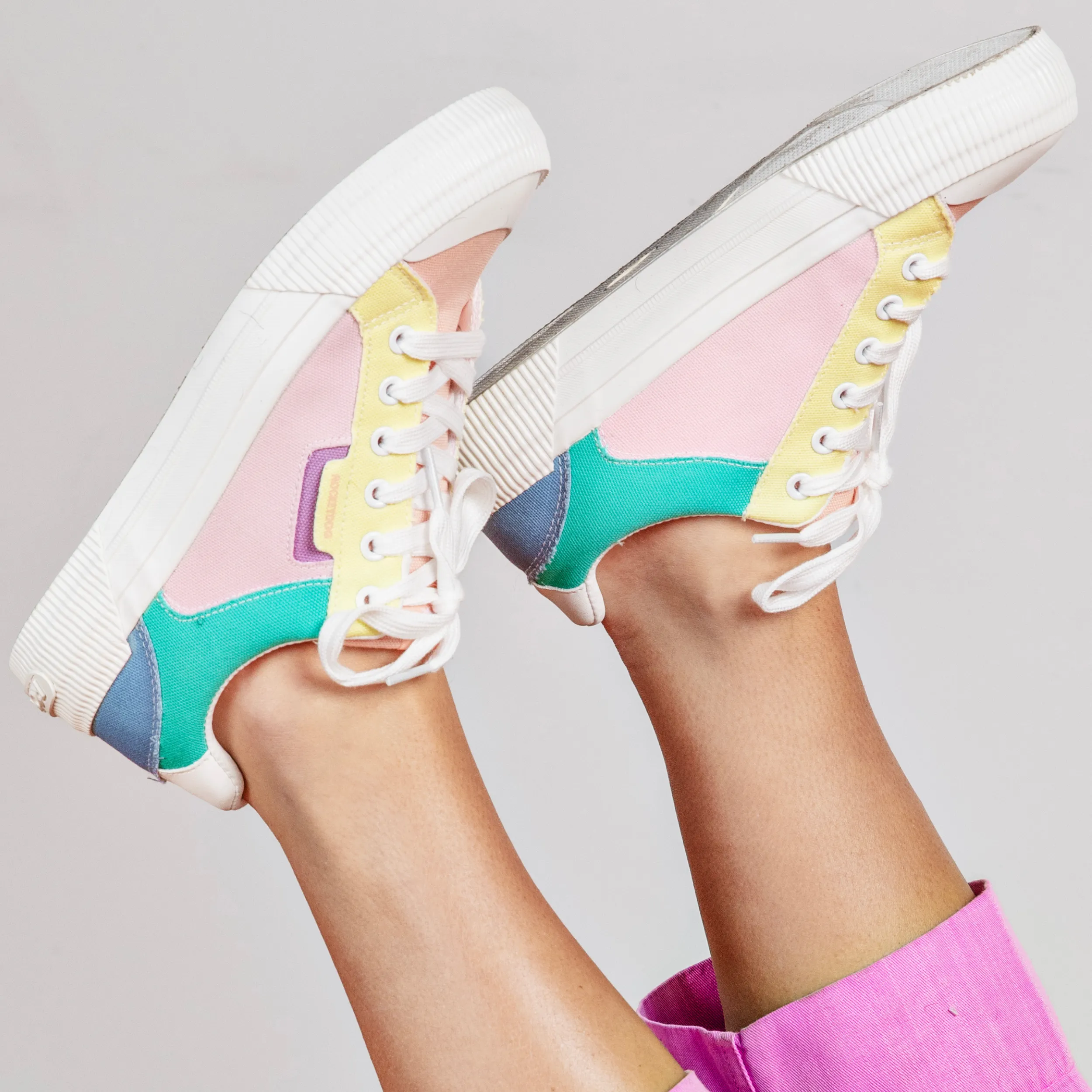 Cheery Pastel Color Block Sneaker sold by Rocket Dog product image thumbnail 2