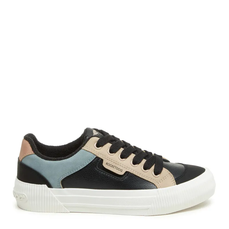 Cheery Black Color Block Sneaker sold by Rocket Dog