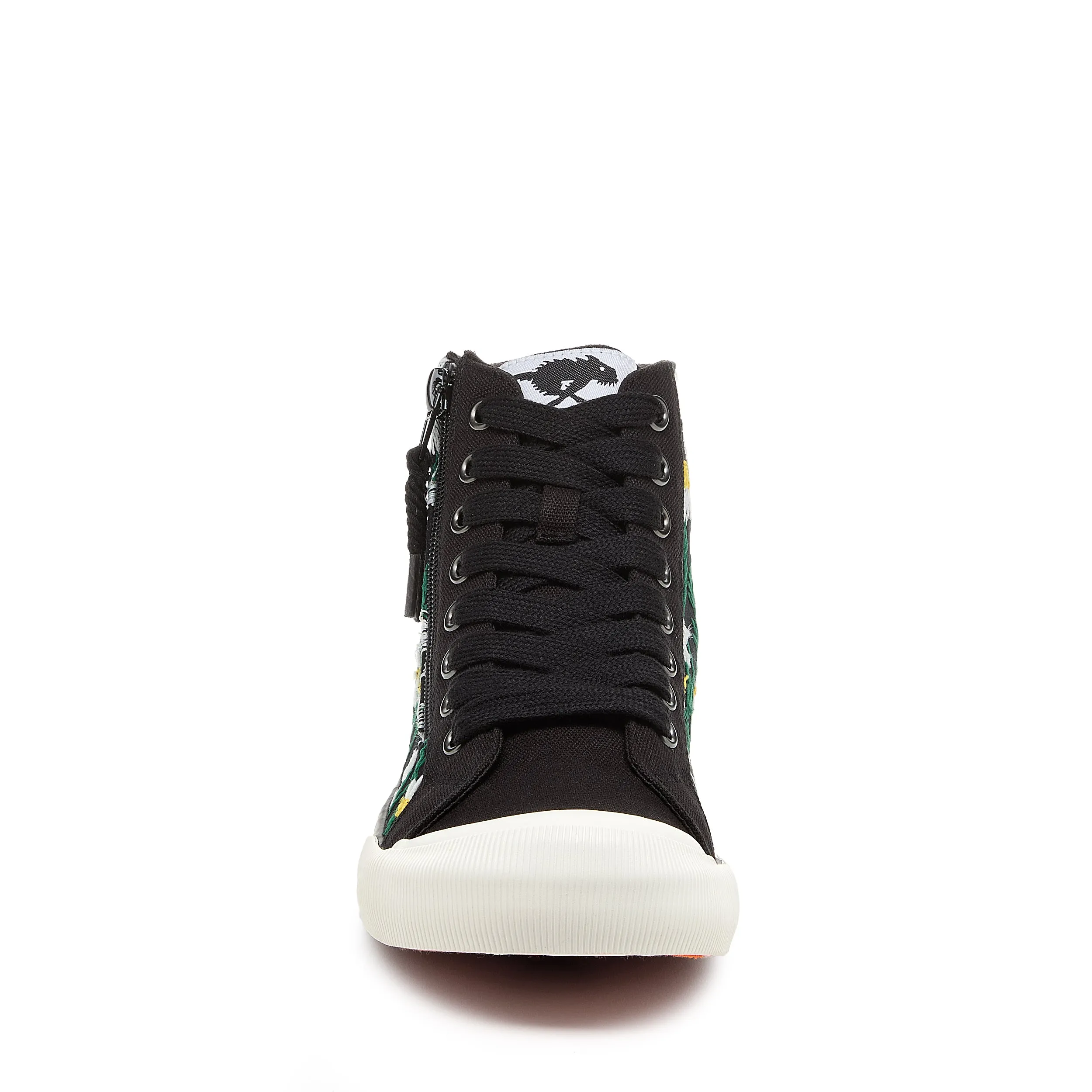 Jazzin Embroidered Floral Black High Top Sneaker sold by Rocket Dog product image thumbnail 5