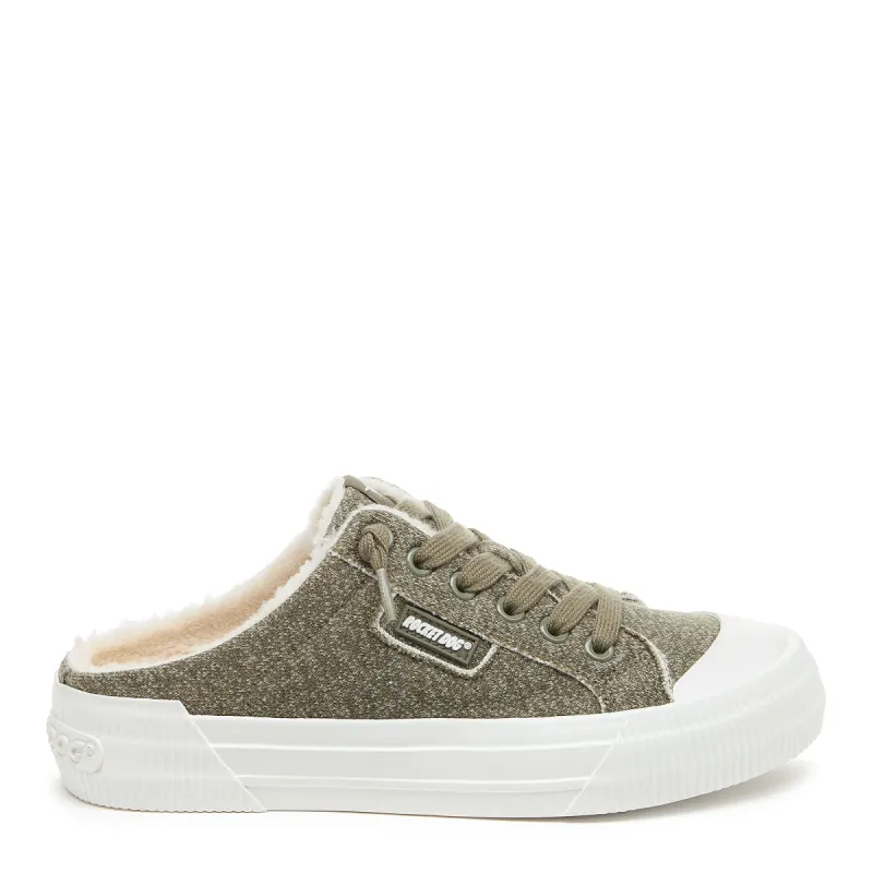 Cheery Olive Mule Sneaker sold by Rocket Dog