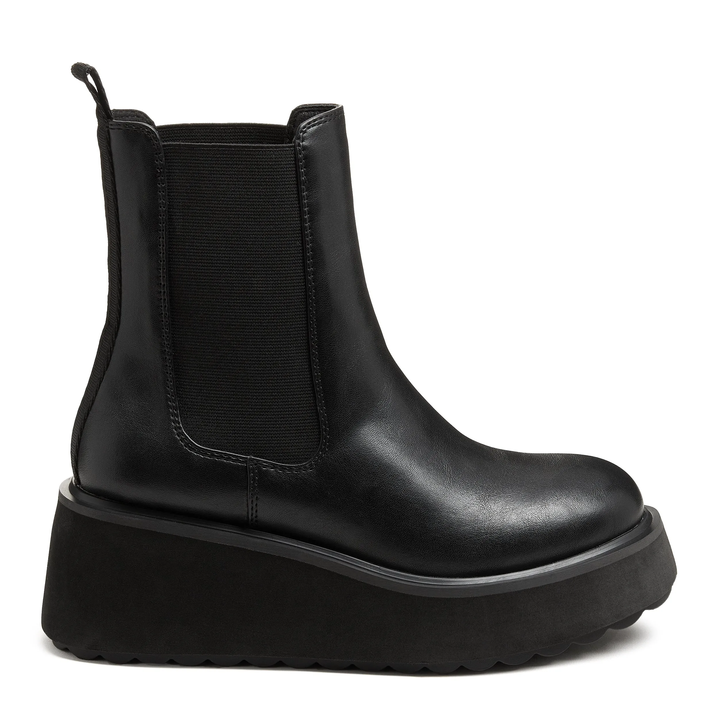 Heyday All Black Platform Chelsea Boot sold by Rocket Dog