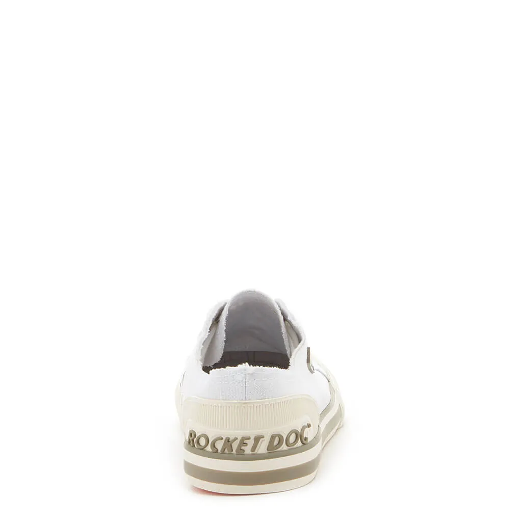 Jazzin White Canvas Women's Sneaker sold by Rocket Dog product image thumbnail 3
