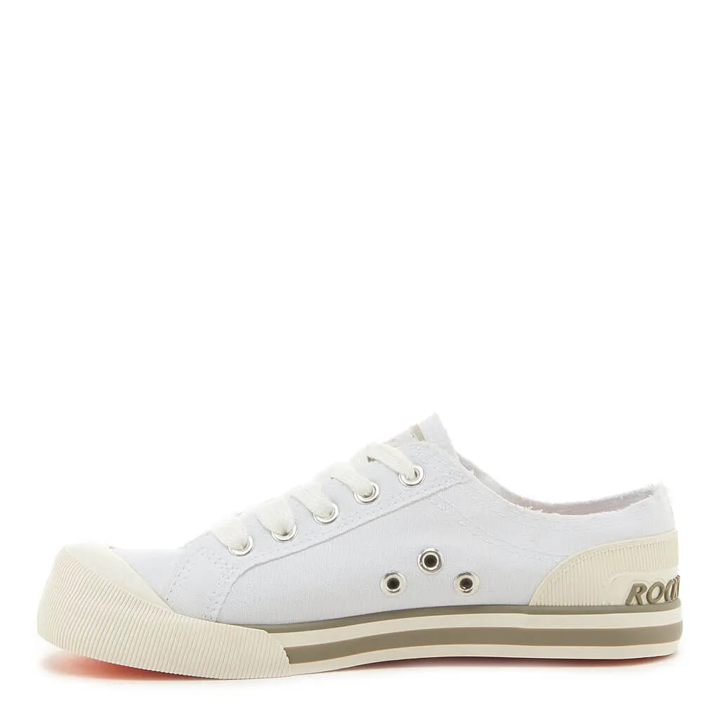 Jazzin White Canvas Women's Sneaker sold by Rocket Dog product image thumbnail 4