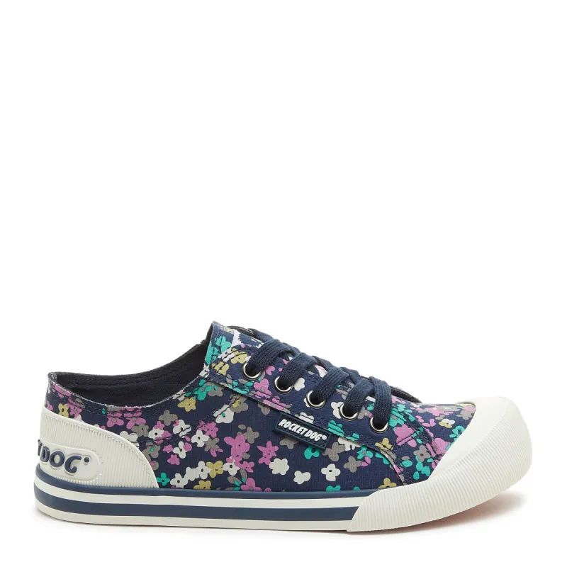 Jazzin Navy Floral Sneaker sold by Rocket Dog