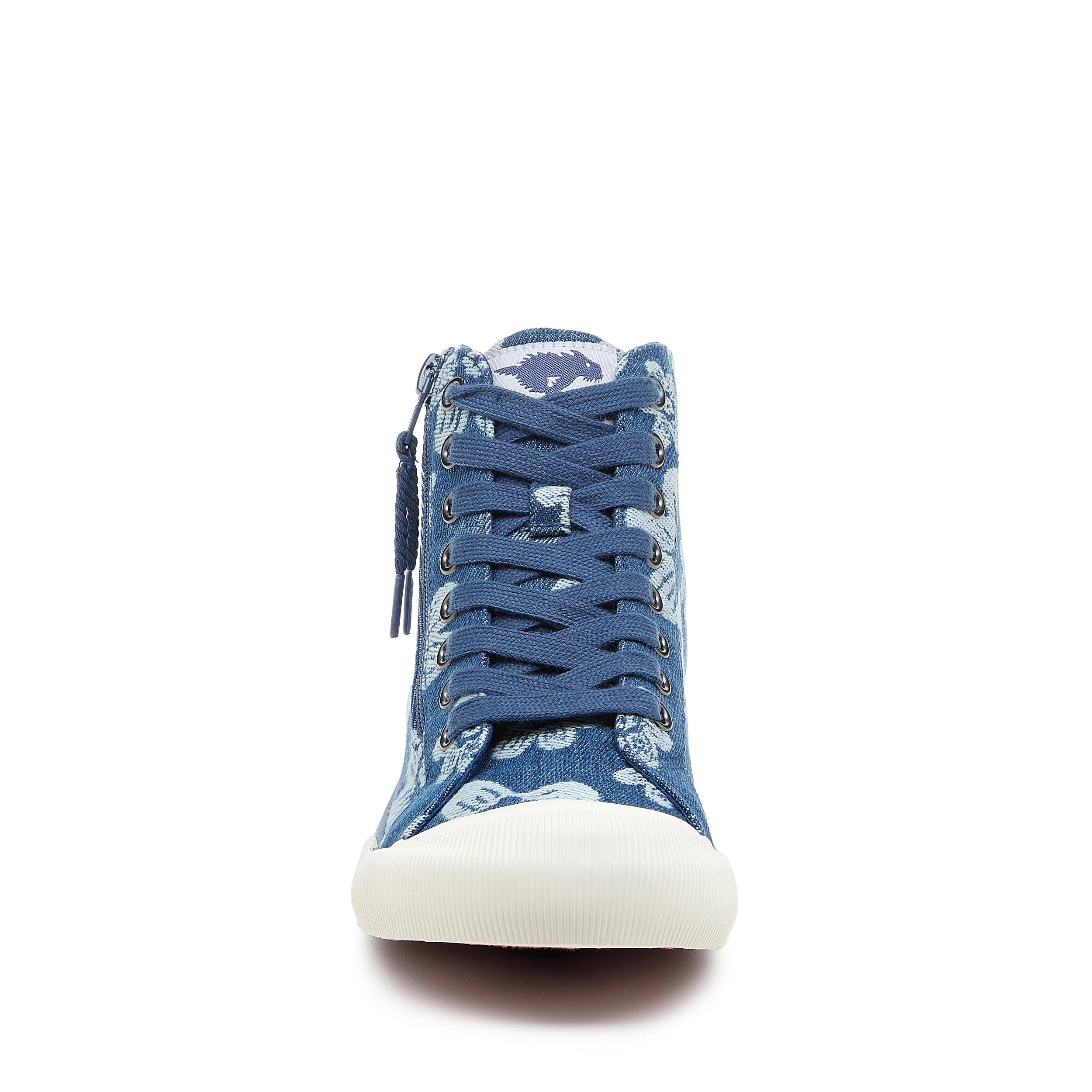 Jazzin Embroidered Floral Blue High Top Sneaker sold by Rocket Dog product image thumbnail 5