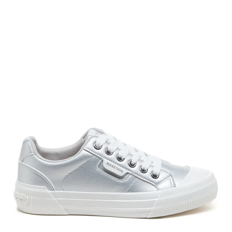Cheery Silver Sneaker sold by Rocket Dog