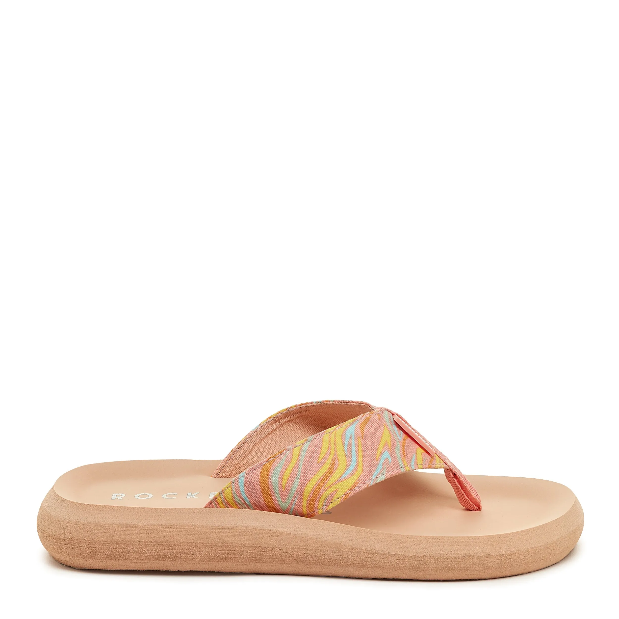 Spotlight Wavy Pink Flip Flop sold by Rocket Dog