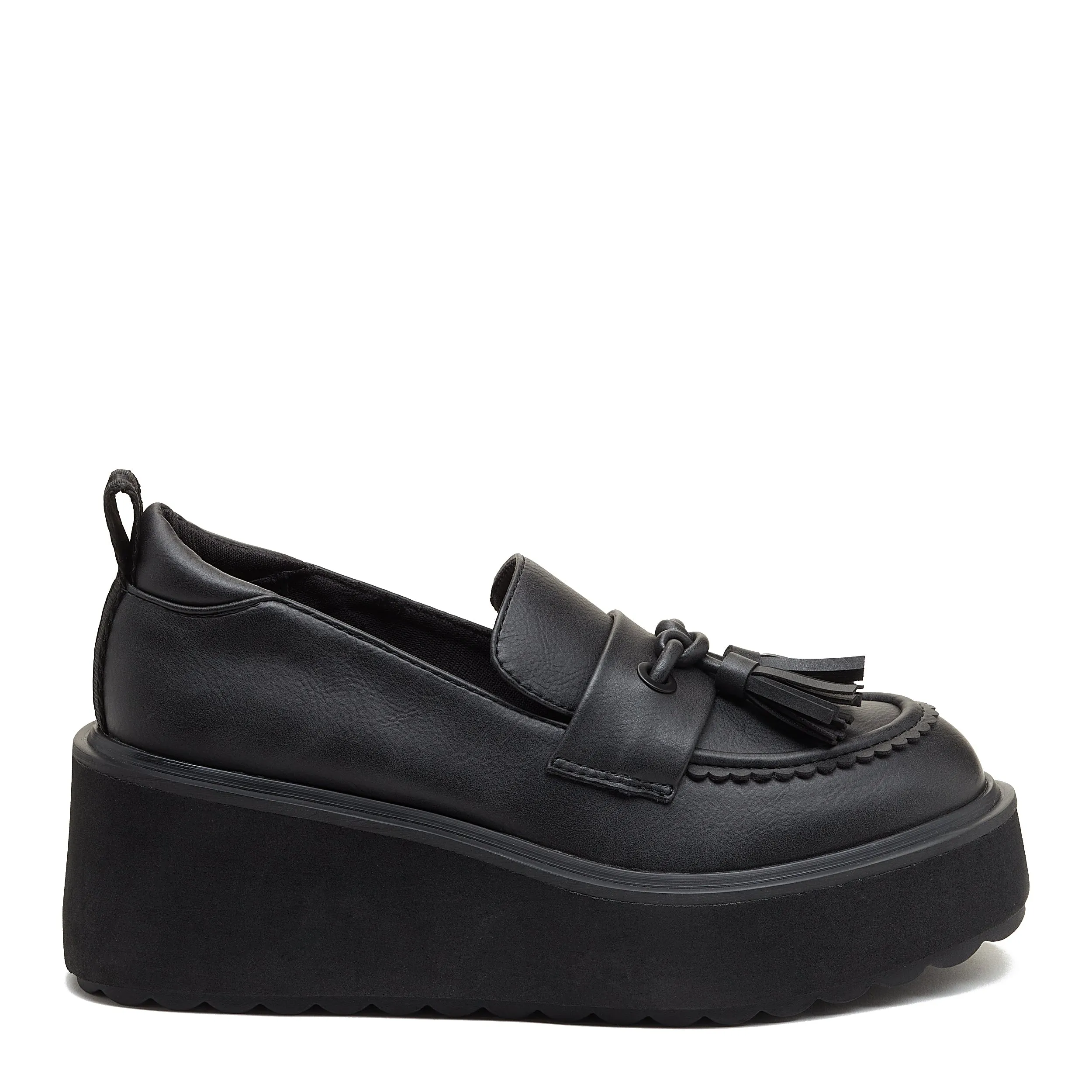 Harper Black Platform Loafer sold by Rocket Dog
