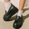 Harper Black Platform Loafer sold by Rocket Dog