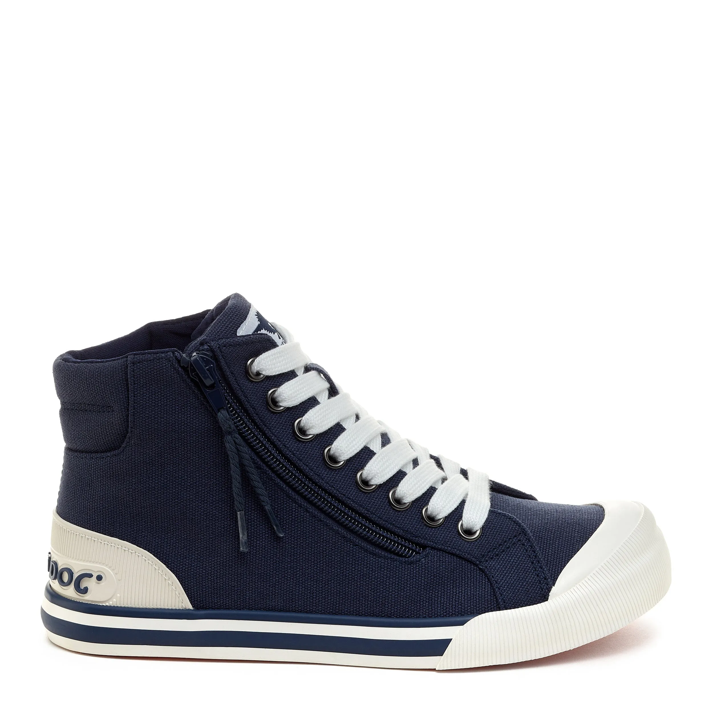 Jazzin Navy High Top Sneaker sold by Rocket Dog