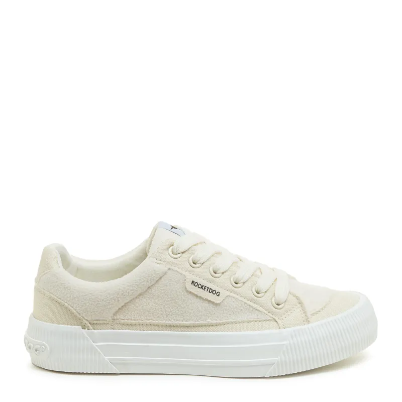 Cheery Off White Shearling Sneaker made by Rocket Dog