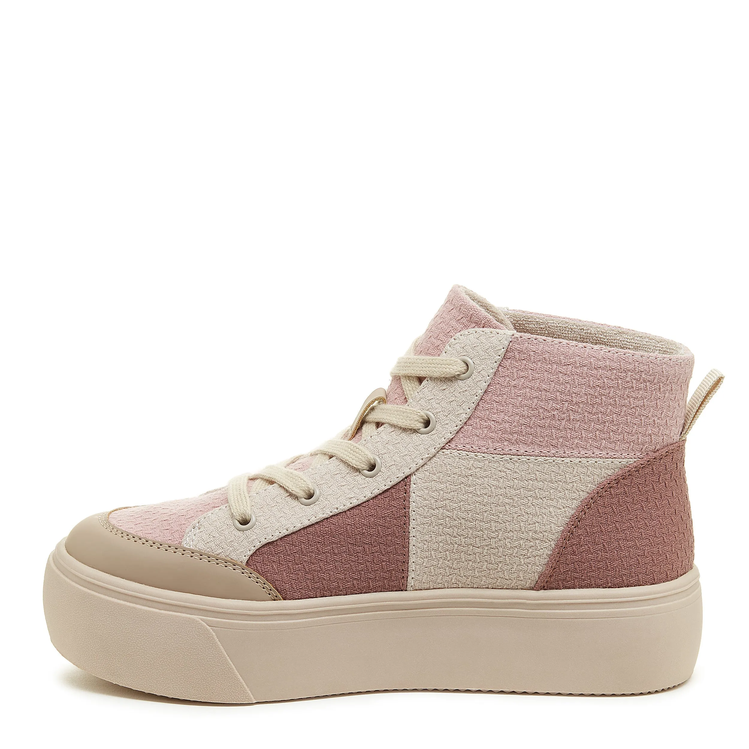 Flair Pink Patchwork Platform Sneaker sold by Rocket Dog product image thumbnail 4
