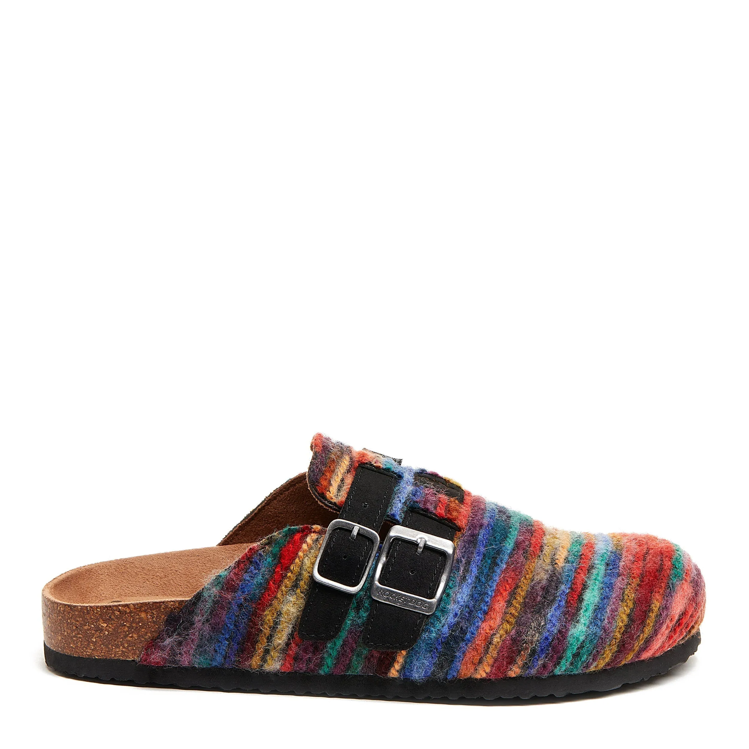 Abel Multi Color Mule sold by Rocket Dog