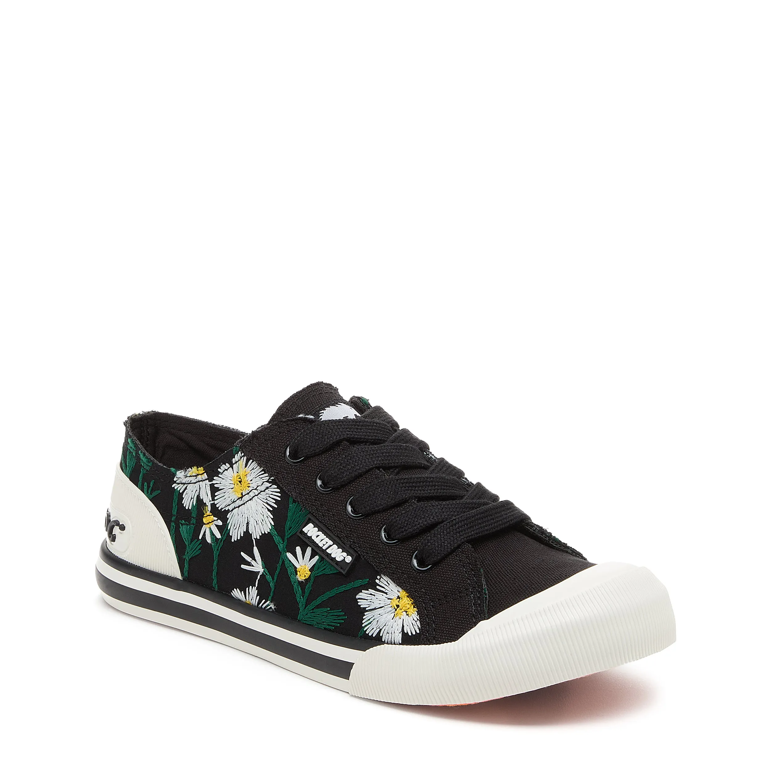 Jazzin Embroidered Floral Black Sneaker sold by Rocket Dog product image thumbnail 2