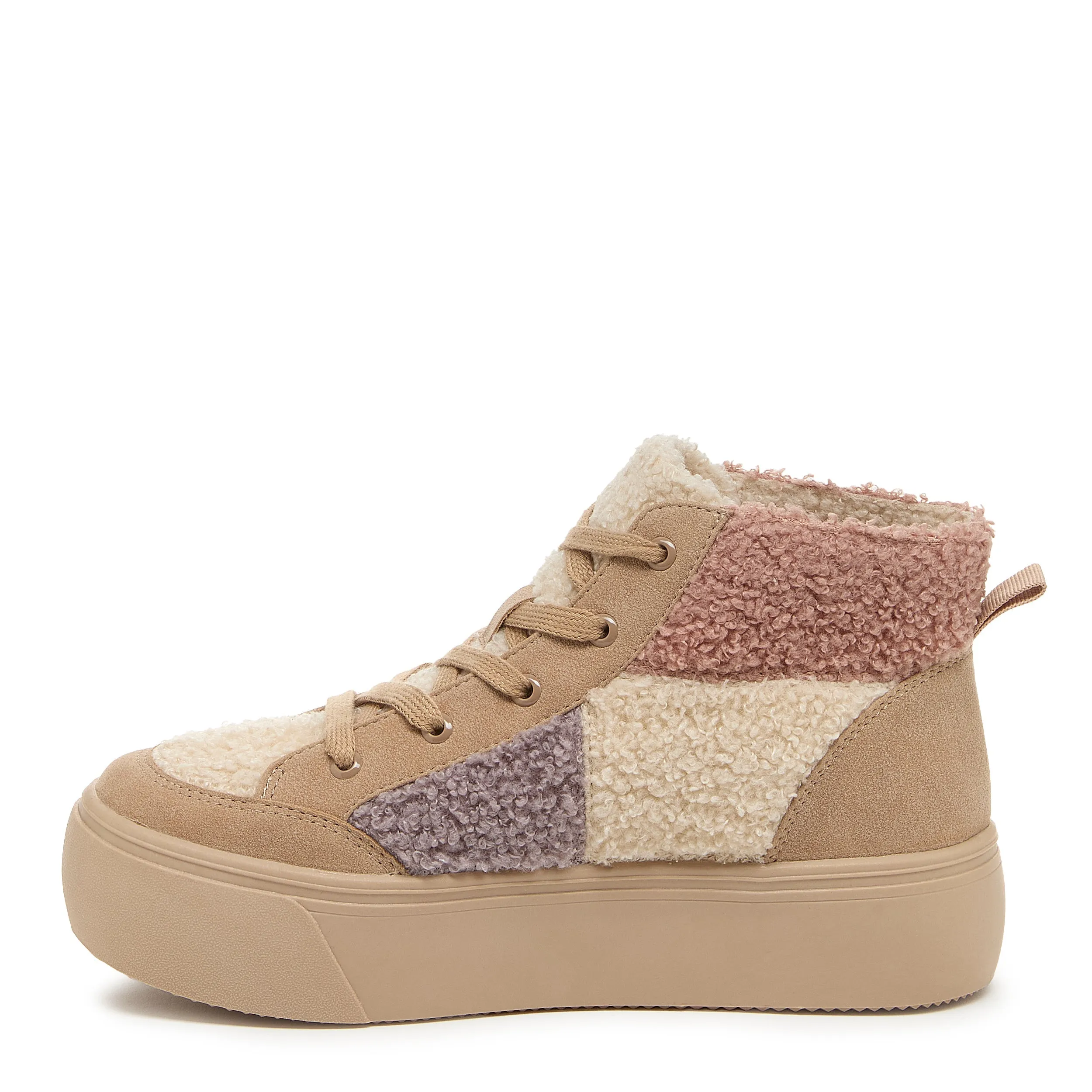 Flair Natural Faux Fur Platform Sneaker sold by Rocket Dog product image thumbnail 3