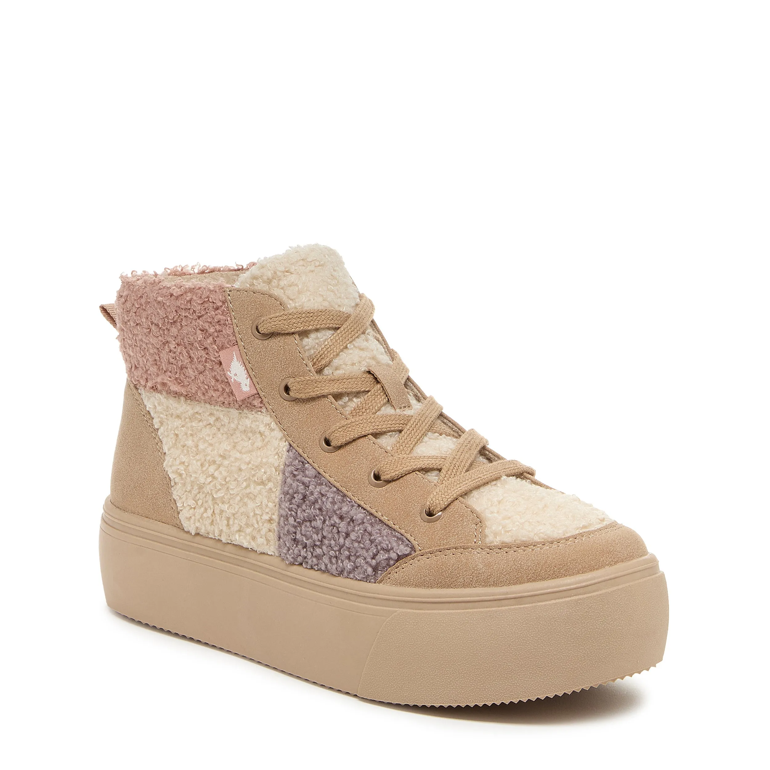 Flair Natural Faux Fur Platform Sneaker sold by Rocket Dog product image thumbnail 2