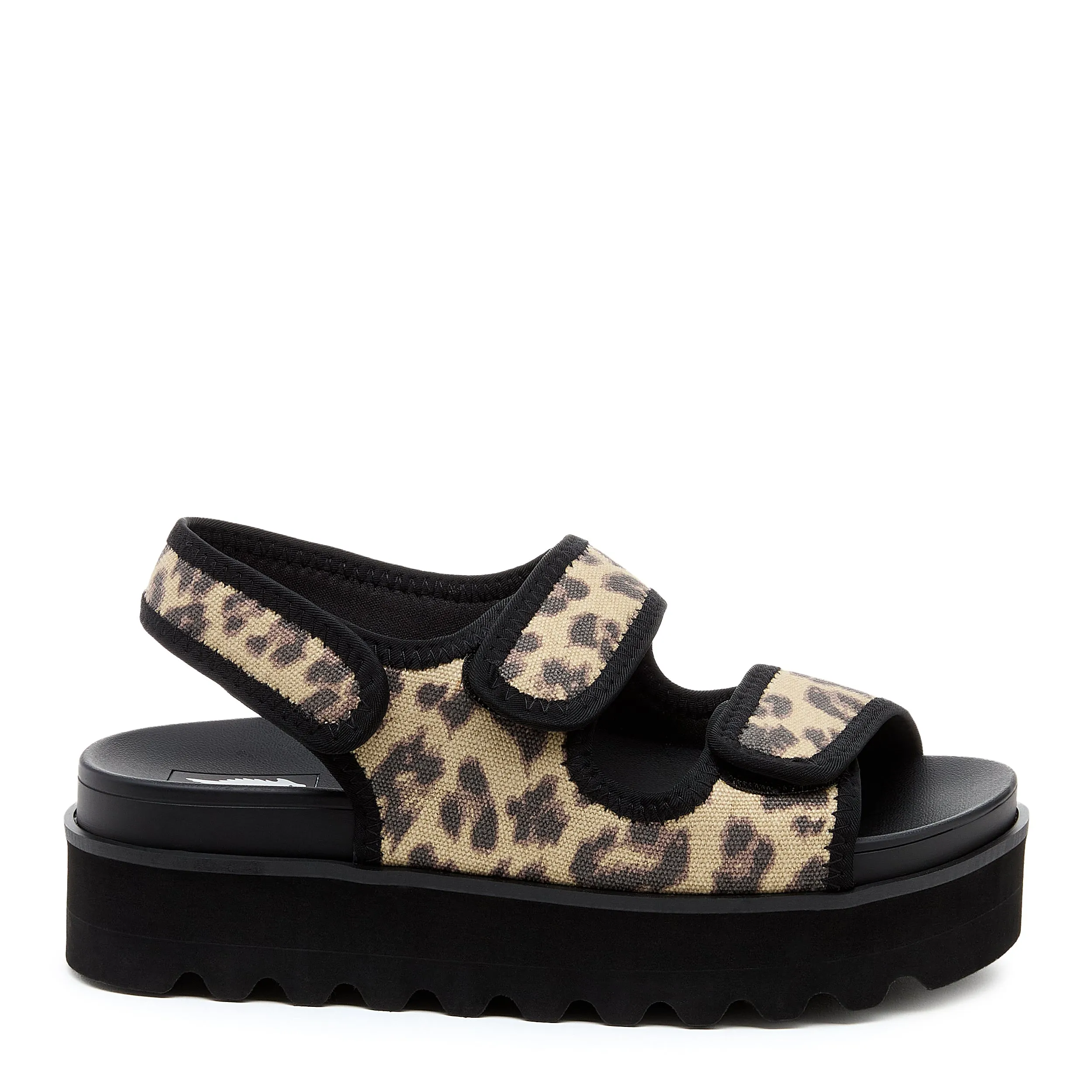 Balmy Black Leopard Sandal sold by Rocket Dog