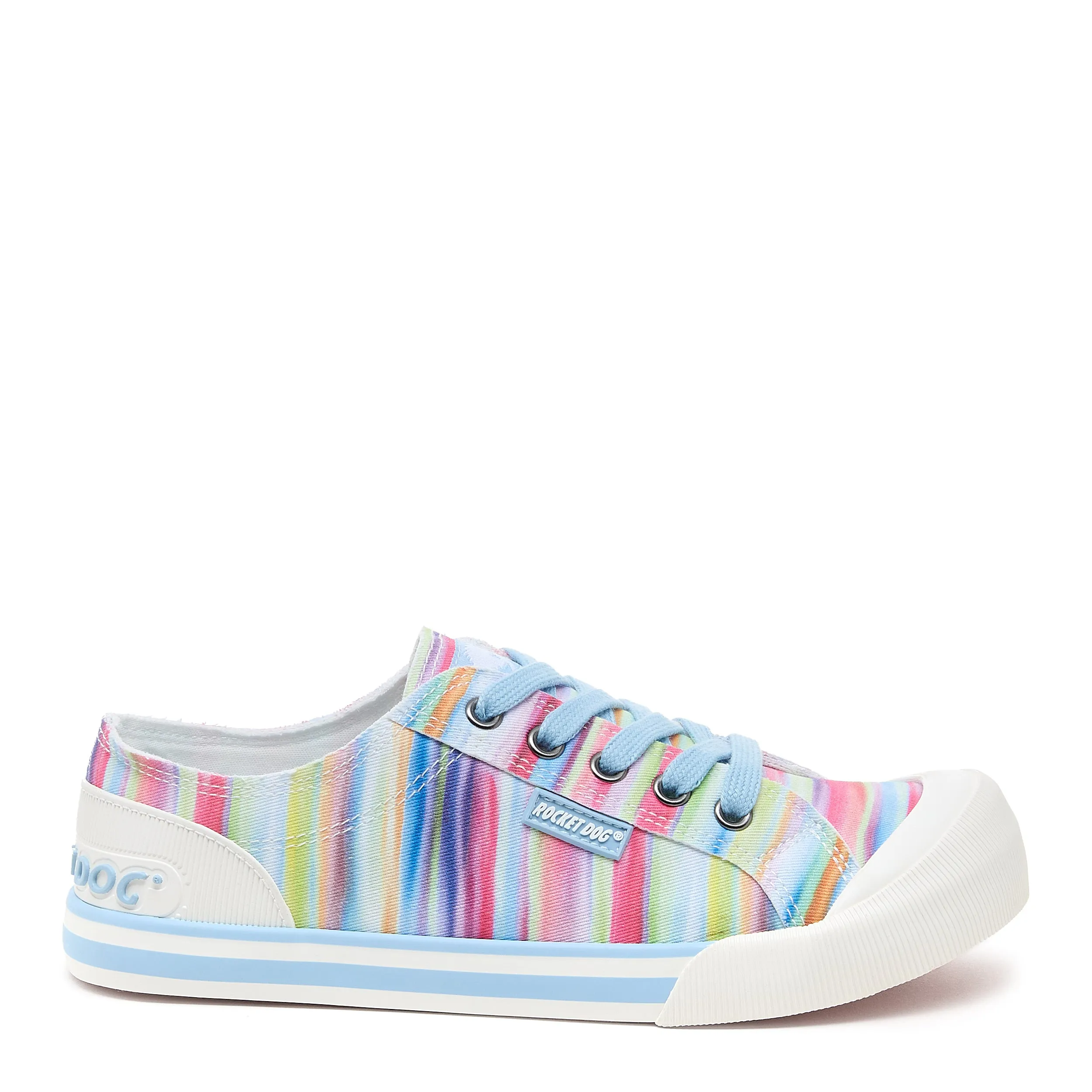 Jazzin Pastel Rainbow Sneaker sold by Rocket Dog