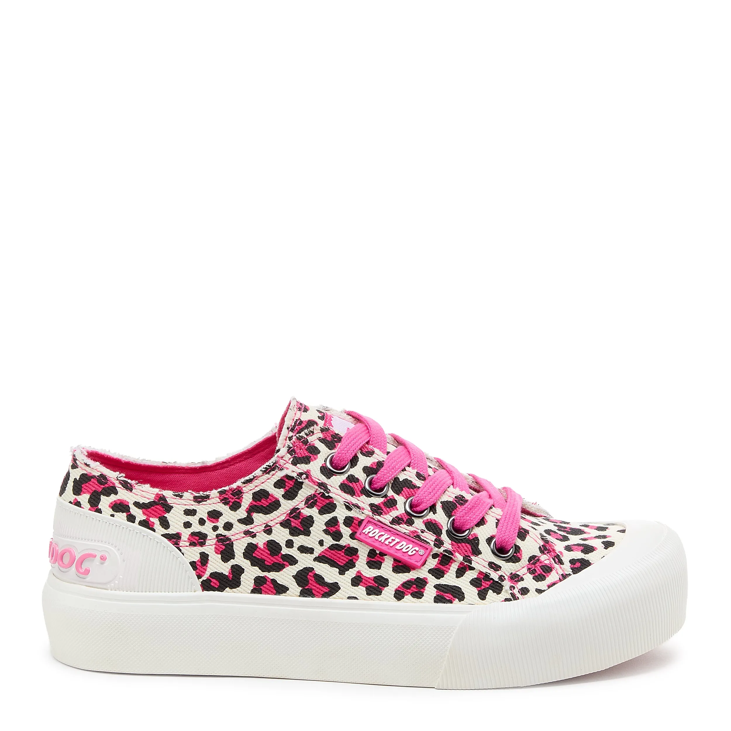 Jazzin Plus Pink Leopard Sneaker sold by Rocket Dog