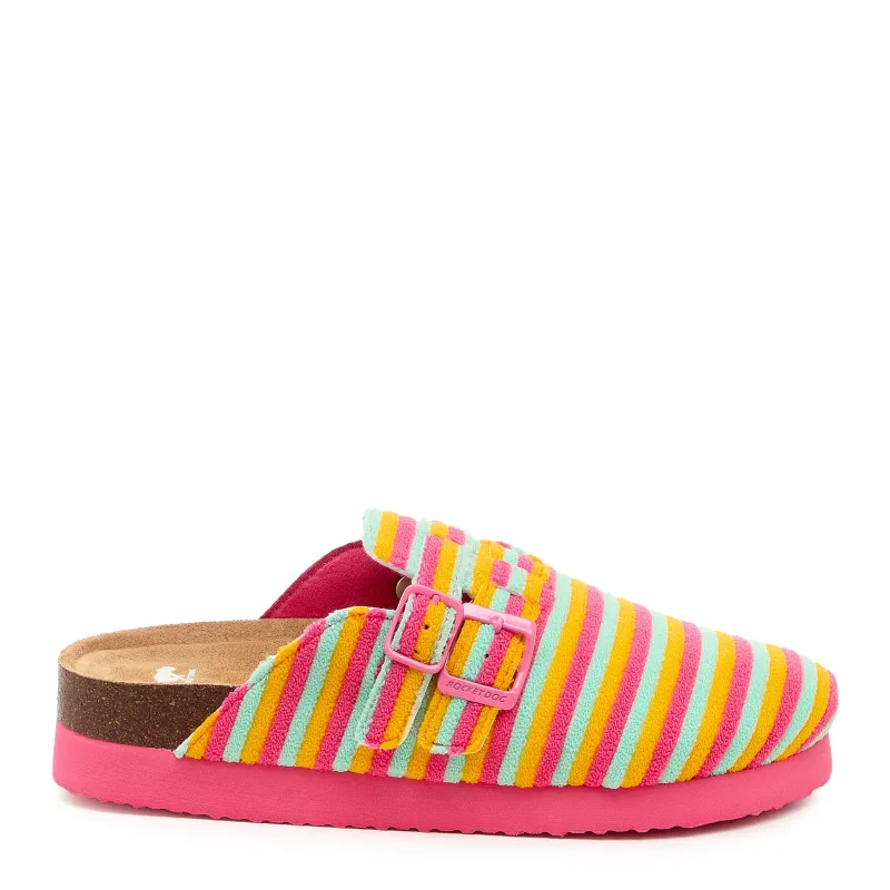 Abel Plus Hot Pink Multi Mule sold by Rocket Dog