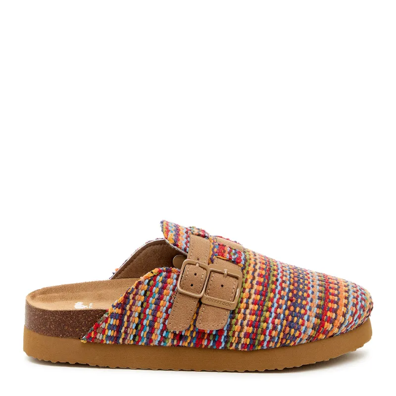 Abel Plus Red Muti Mule sold by Rocket Dog