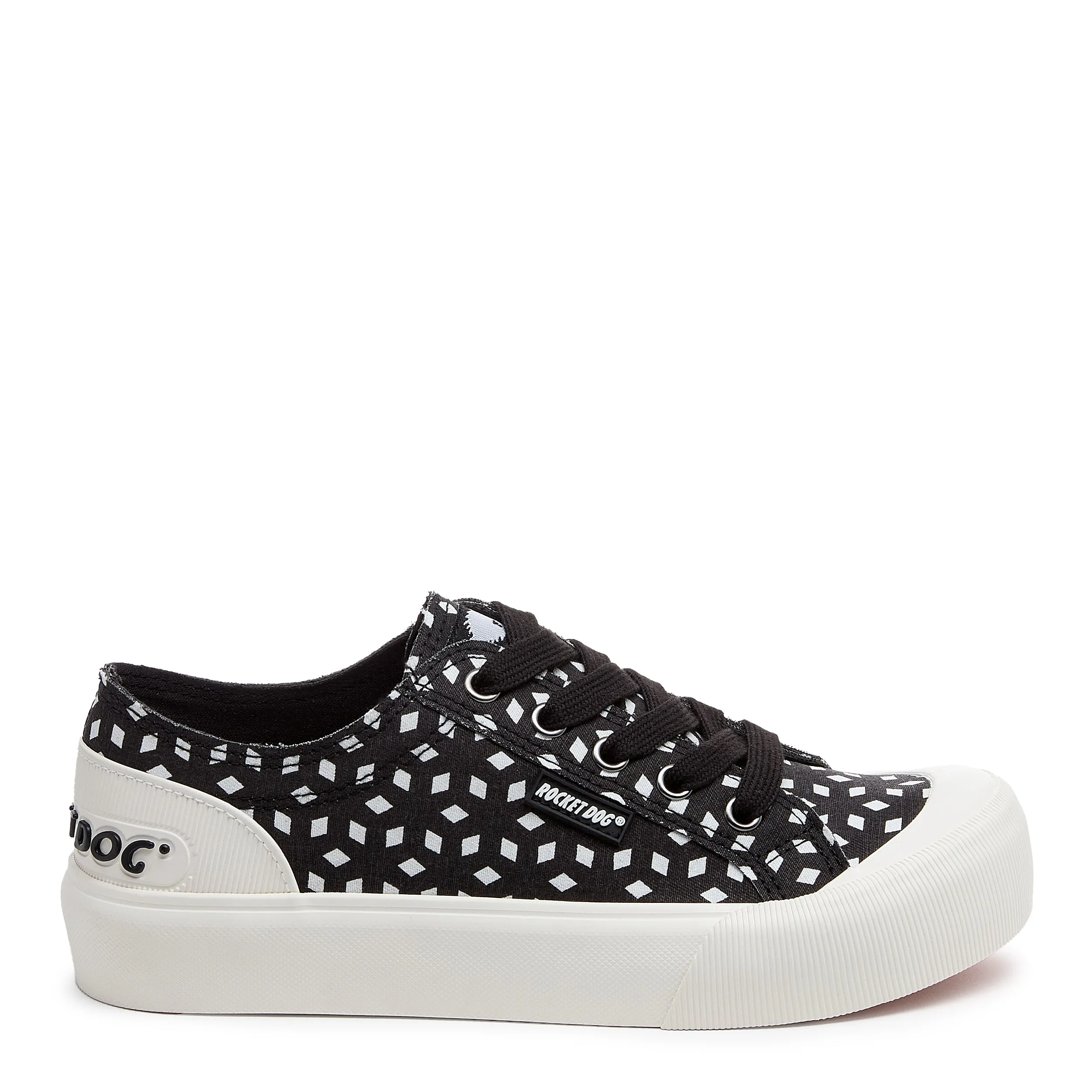 Jazzin Plus Black Mosaic Sneaker sold by Rocket Dog