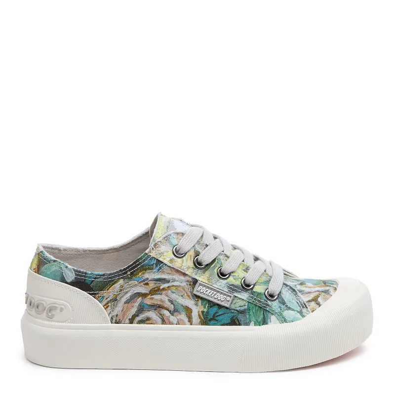 Jazzin Plus Grey Floral Sneaker sold by Rocket Dog