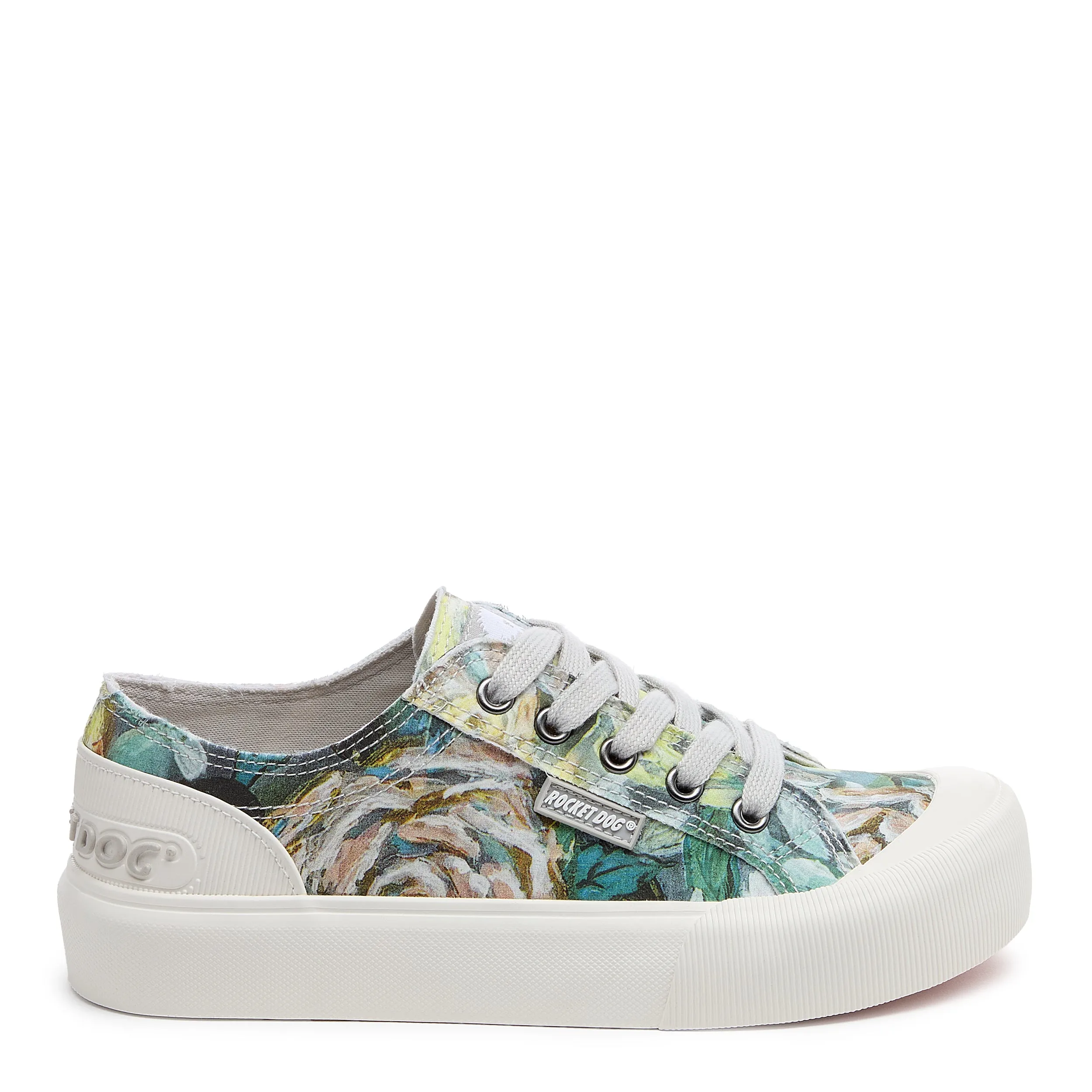 Jazzin Plus Grey Floral Sneaker sold by Rocket Dog