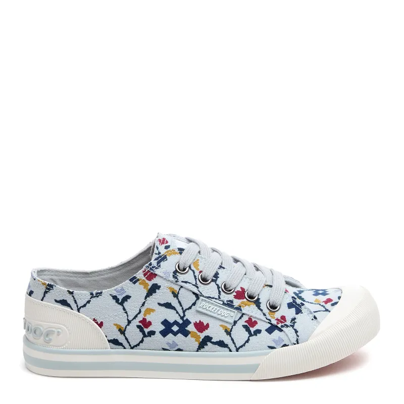 Jazzin Light Blue Floral Sneaker sold by Rocket Dog