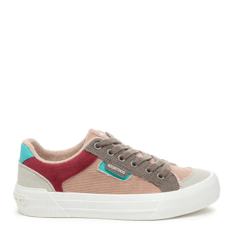 Cheery Rose Colorblock Corduroy Sneaker sold by Rocket Dog
