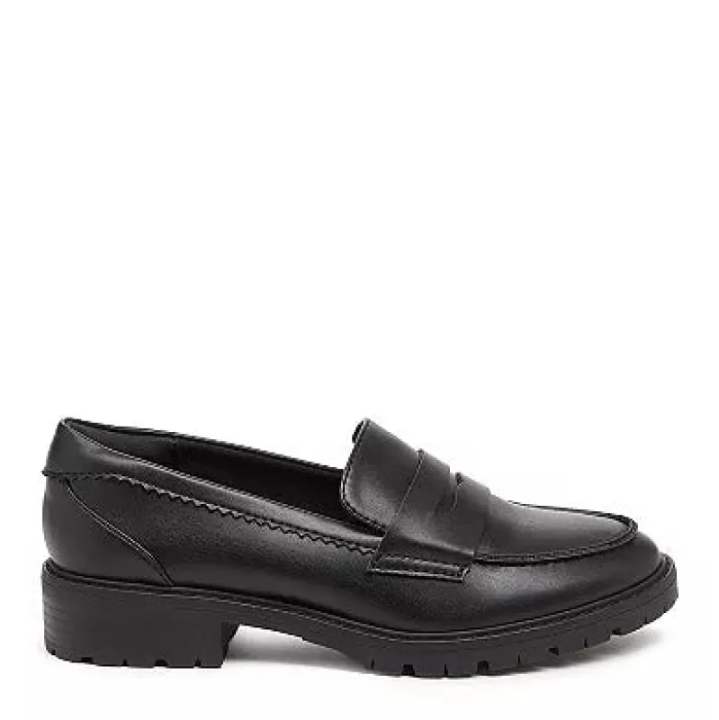 North Black Slip-On Loafers made by Rocket Dog