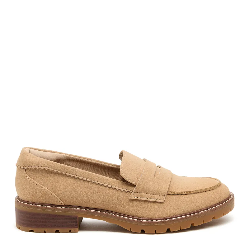 North Taupe Slip-On Loafers made by Rocket Dog