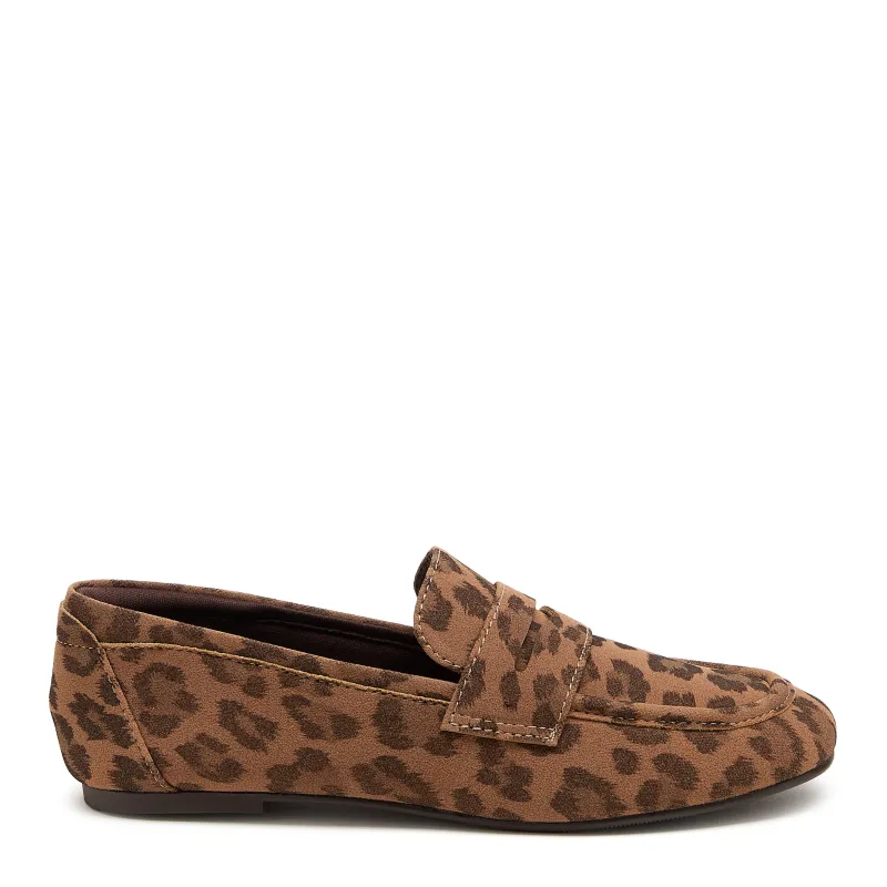 Trixie Leopard Print Loafers sold by Rocket Dog