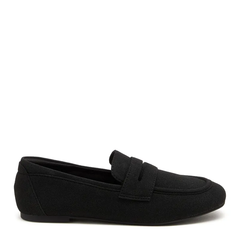 Trixie Black Loafers made by Rocket Dog