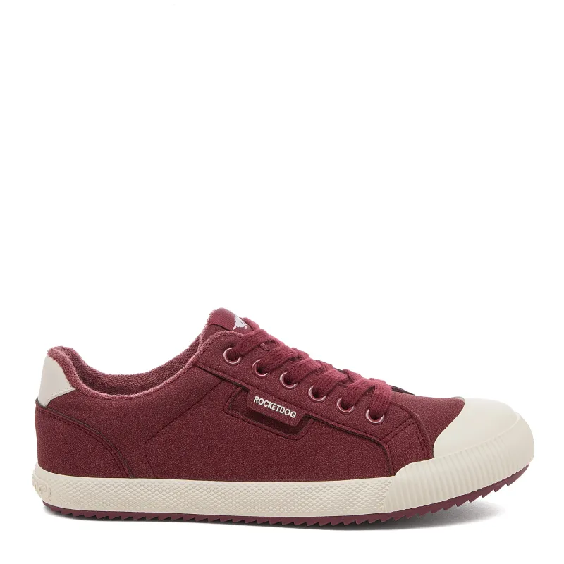 Cheery Burgundy Low Profile Sneakers made by Rocket Dog
